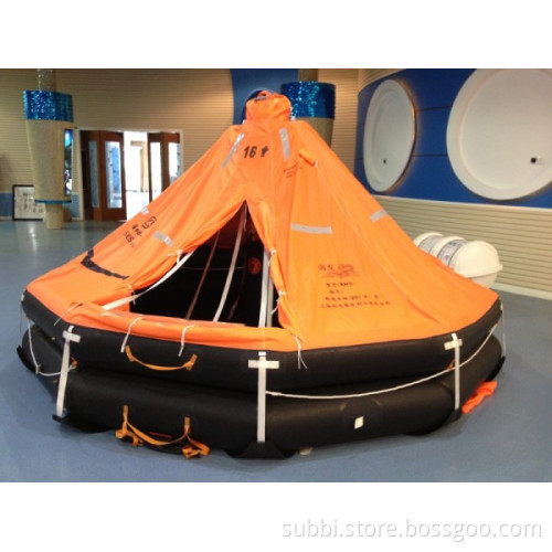 10 Persons davit launched type solas approved inflatable life rafts